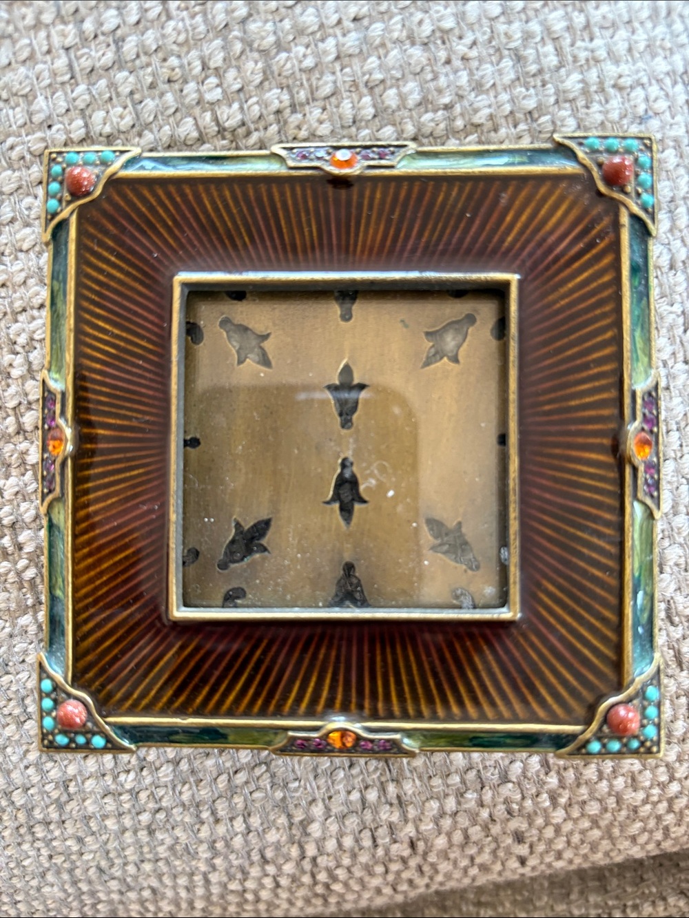 Rare vintage mini JAY STRONGWATER FRAME… VERY HARD TO FIND THIS ONE